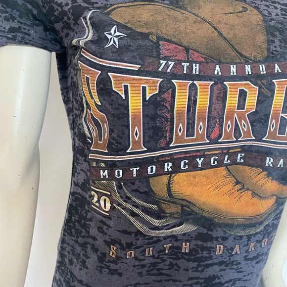 Sturgis 77th Annual 2017 t-shirt-size large - Picture 2 of 4